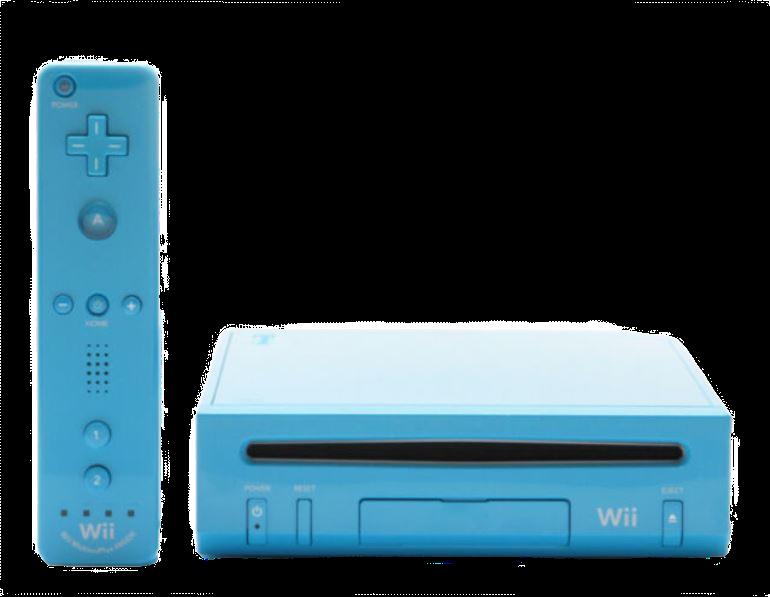 Nintendo Wii Console with New MotionPlus Remote - Blue