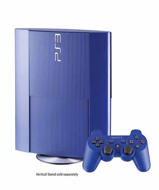 Sony PlayStation 3 Super Slim Console 250GB - Azurite Blue