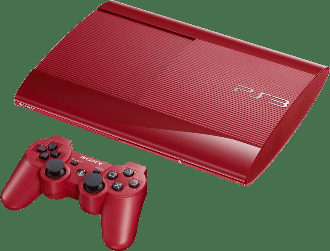 Sony PlayStation 3 Super Slim Console 500GB - Red