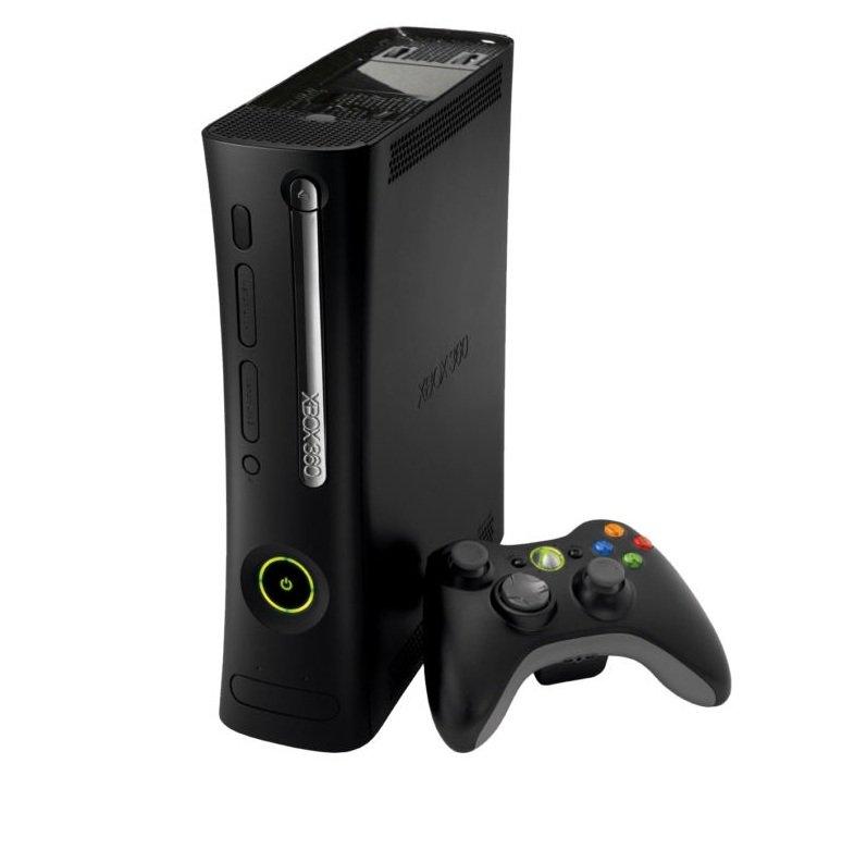 Microsoft Xbox 360 Console with Wireless Controller - Black
