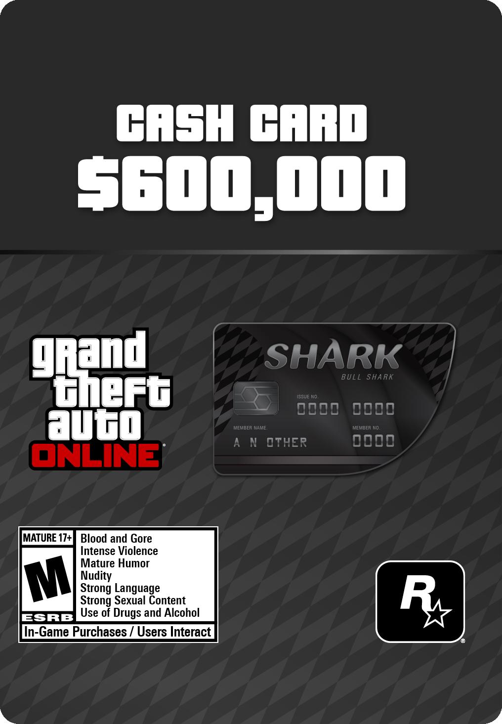 Grand Theft Auto Online: The Bull Shark Cash Card - Xbox Series X
