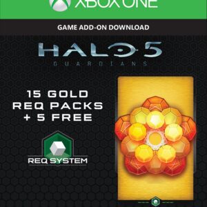 Halo 5: Guardians 15 Gold Req Packs DLC and 5 Free - Xbox One