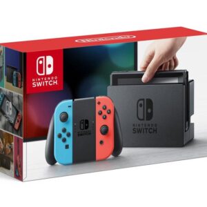 Nintendo Switch with Neon Blue/Red Joy-Con Controller (Previous Model)