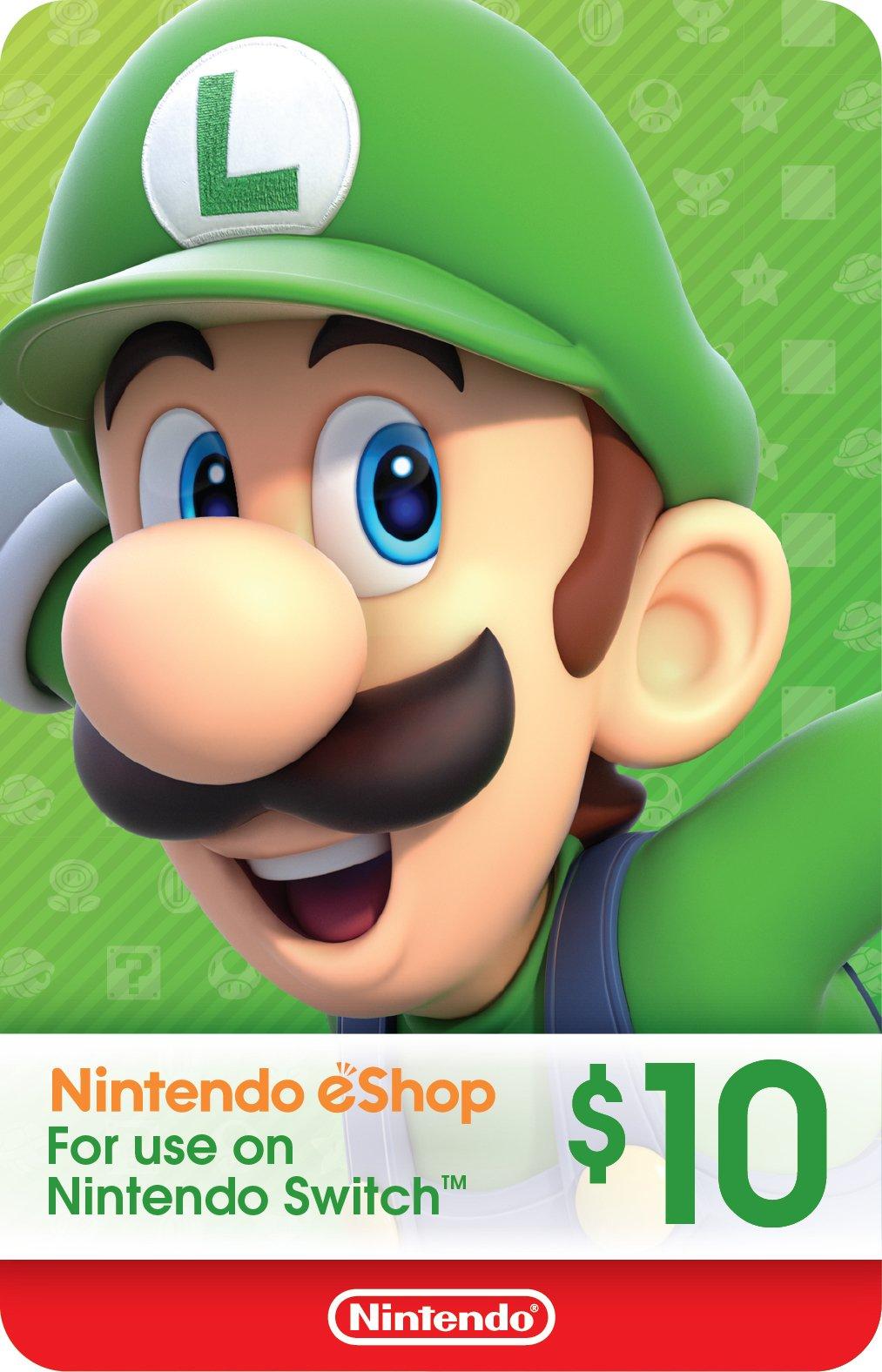 Nintendo eShop Gift Card $10