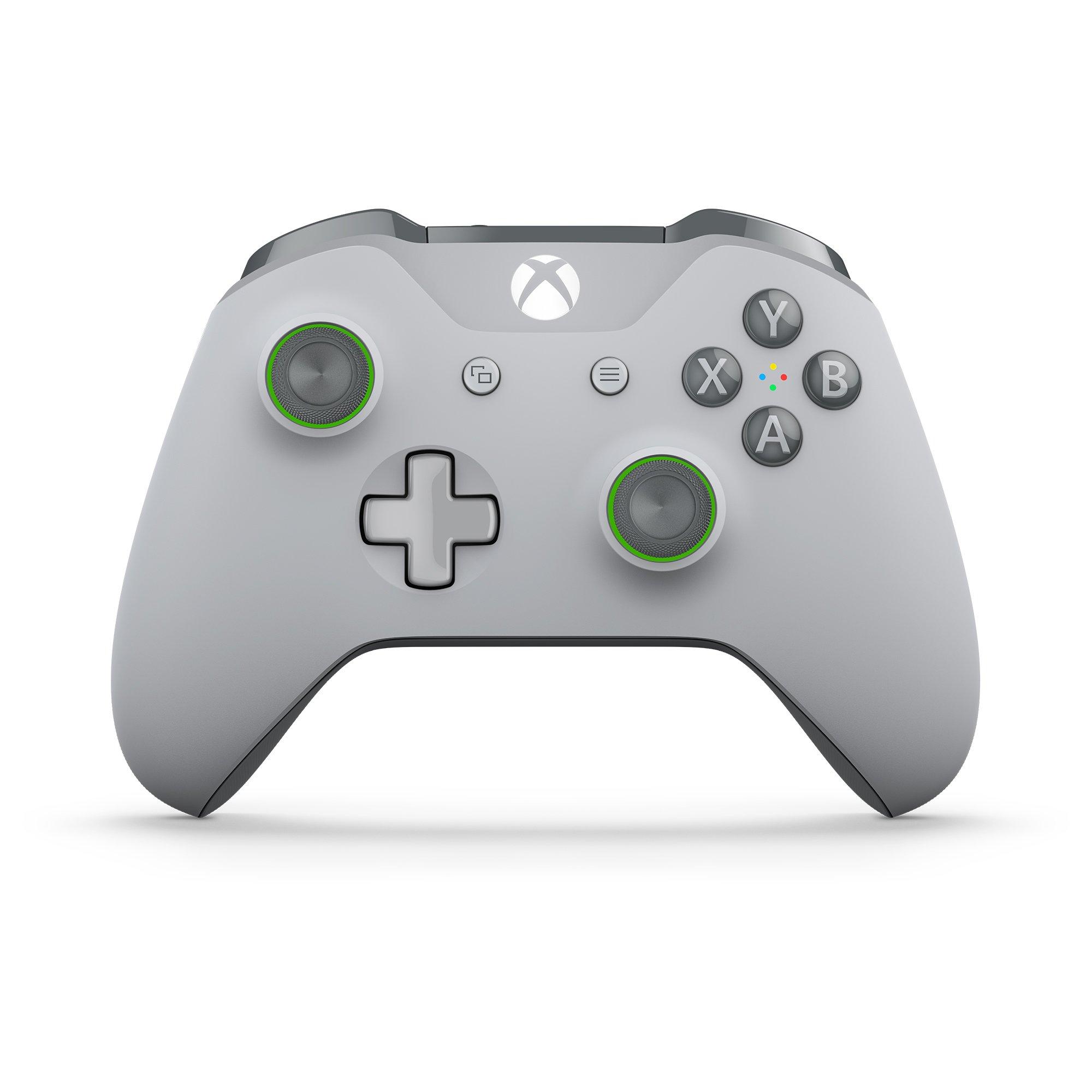 Microsoft Xbox One Wireless Controller Green and Gray