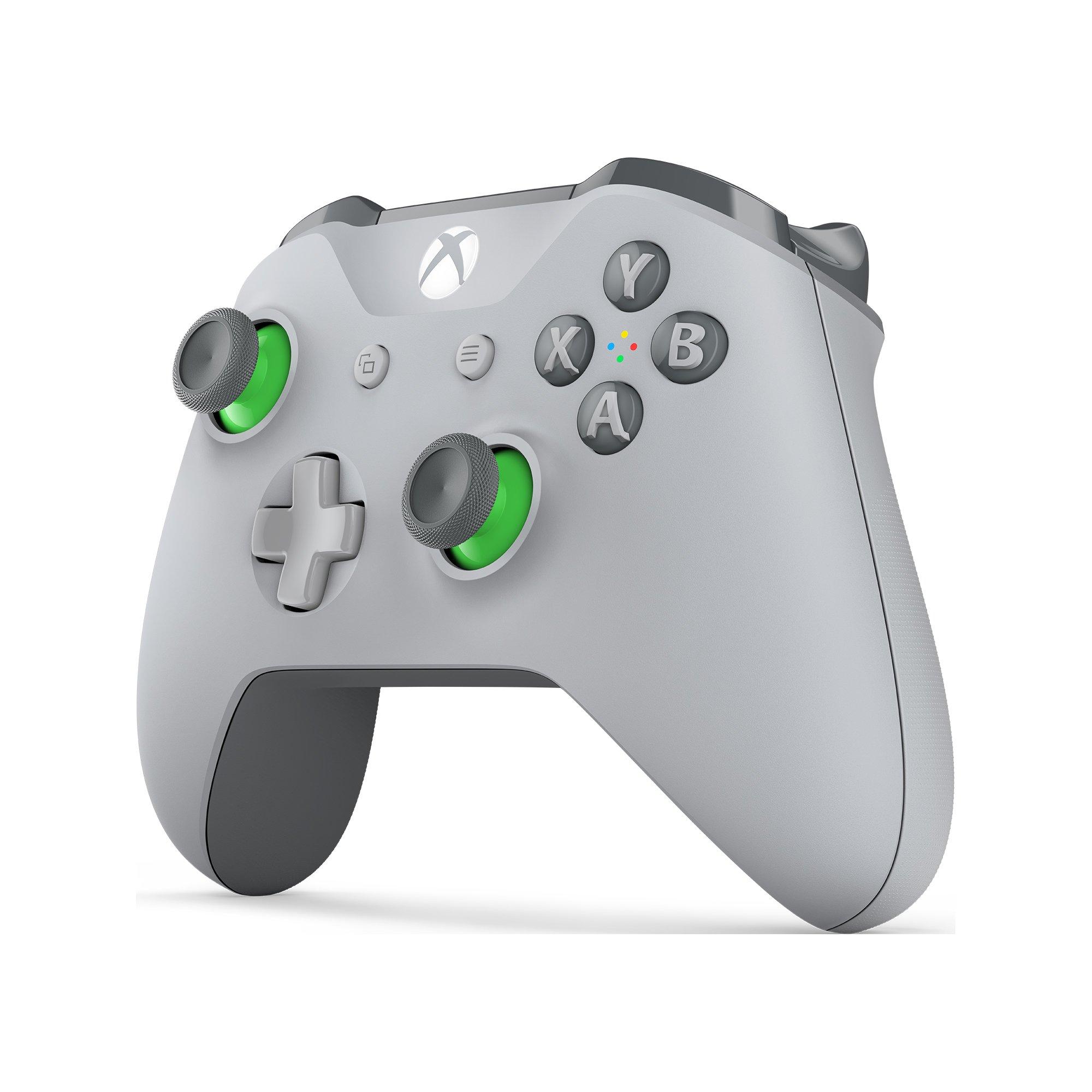 Microsoft Xbox One Wireless Controller Green and Gray - Image 2