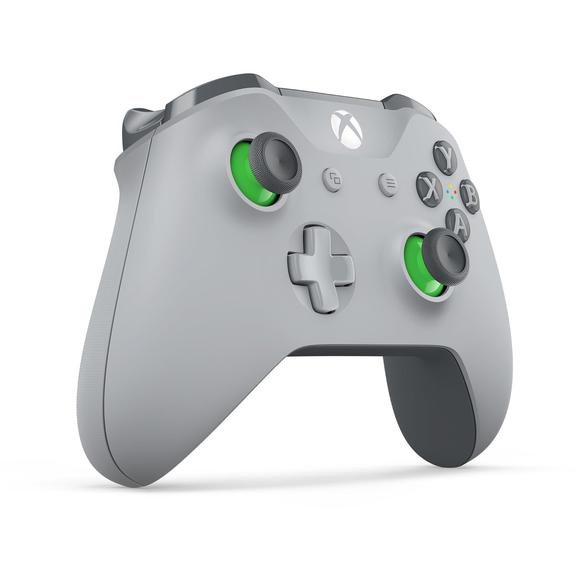 Microsoft Xbox One Wireless Controller Green and Gray - Image 3