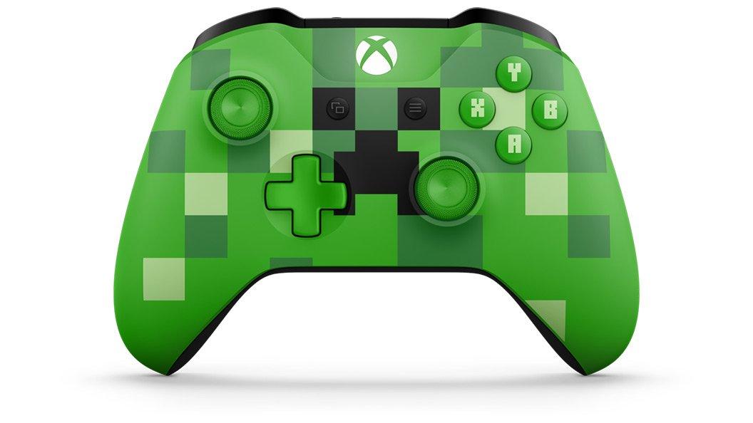 Microsoft Xbox One Wireless Controller Minecraft Creeper Edition