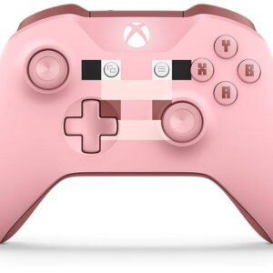 Microsoft Xbox One Wireless Controller Minecraft Pig Edition