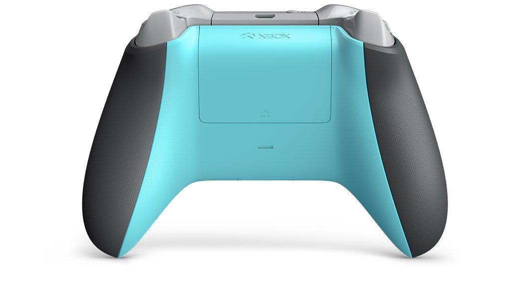 Microsoft Xbox One Wireless Controller Gray and Blue - Image 4