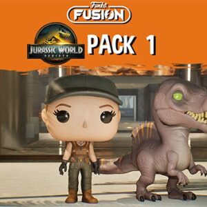 Funko Fusion - Jurassic World Rebirth Pack 1 - Zora Bennett and Spinosaurus