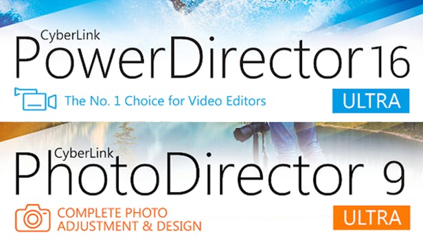 CyberLink PowerDirector 16 and PhotoDirector 9