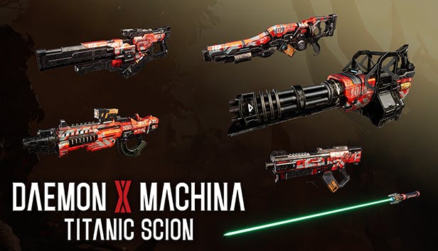 Daemon X Machina: Titanic Scion - Special SFX Weapon Set