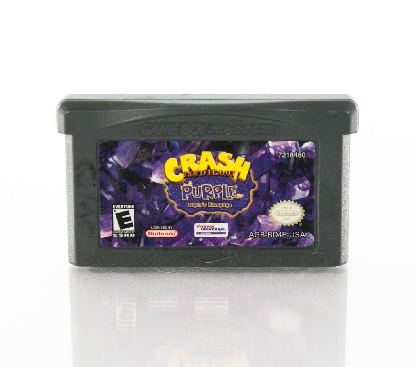 Crash Bandicoot Purple: Ripto's Rampage - Game Boy Advance
