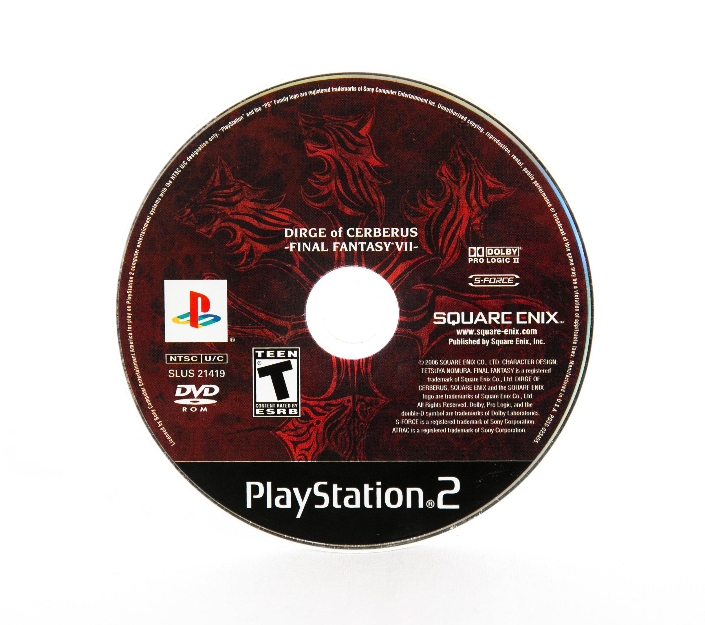 Dirge of Cerberus: Final Fantasy VII - PlayStation 2