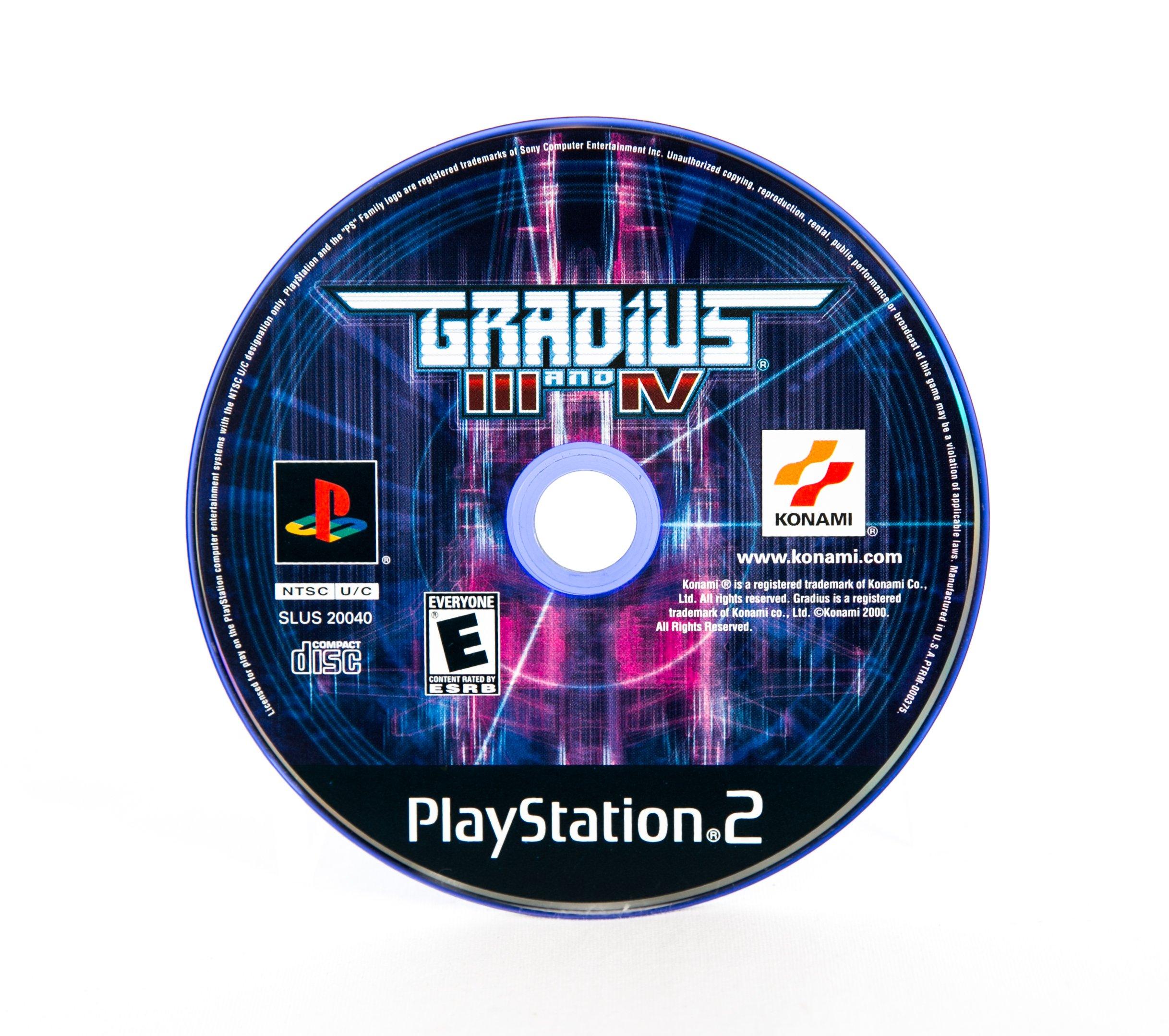 Gradius III and IV - PlayStation 2