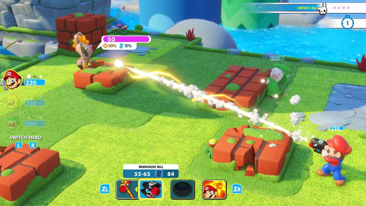 Mario Plus Rabbids Kingdom Battle - Nintendo Switch - Image 3
