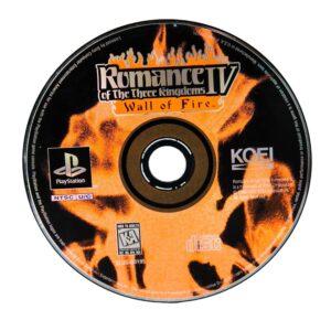 Romance of Three Kingdoms IV : Wall of Fire - PlayStation 1