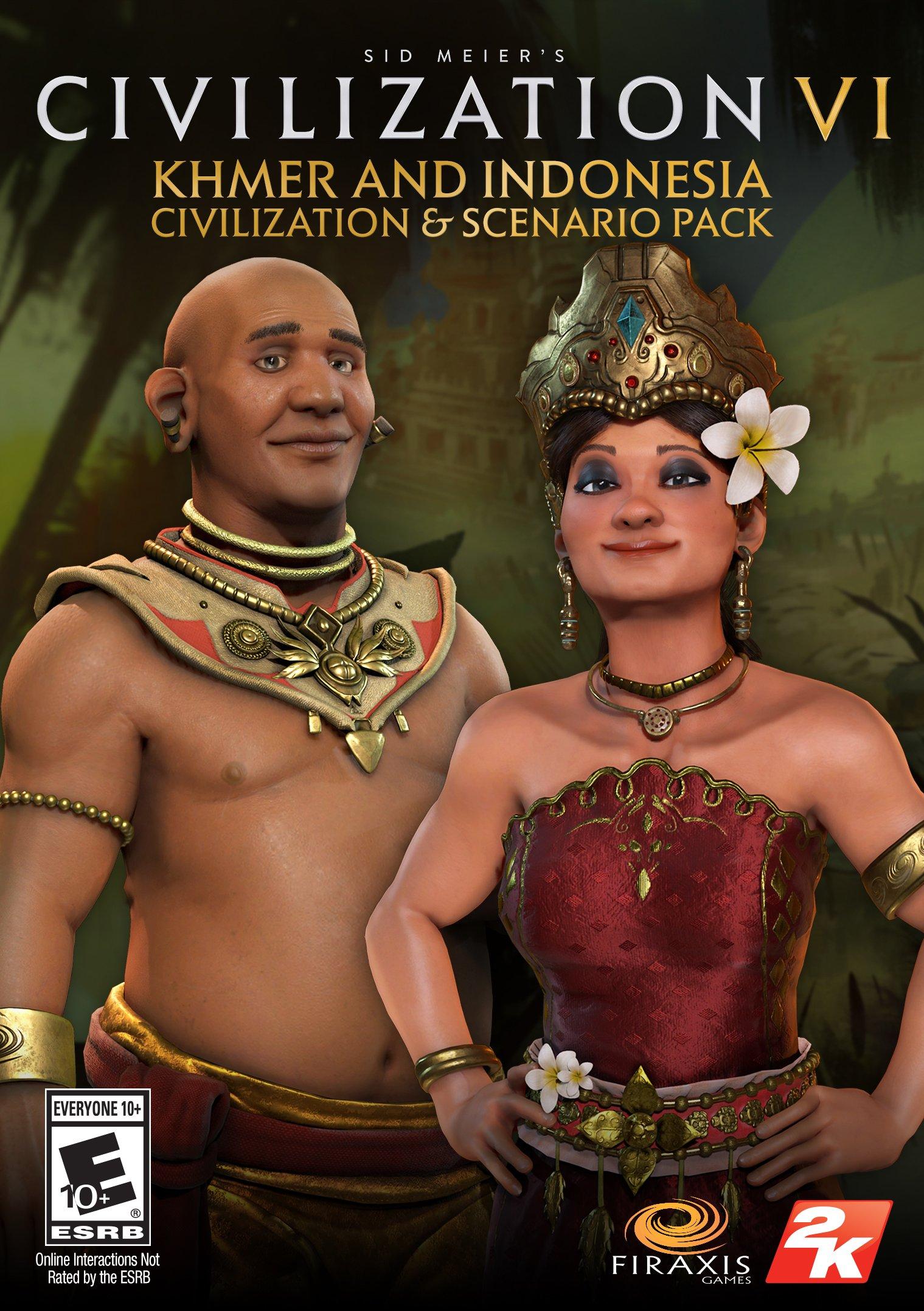 Sid Meier's Civilization VI: Khmer and Indonesia Civilization and Scenario Pack DLC - Nintendo Switch