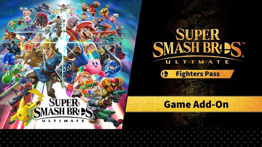 Super Smash Bros. Ultimate and Fighters Pass Bundle - Nintendo Switch