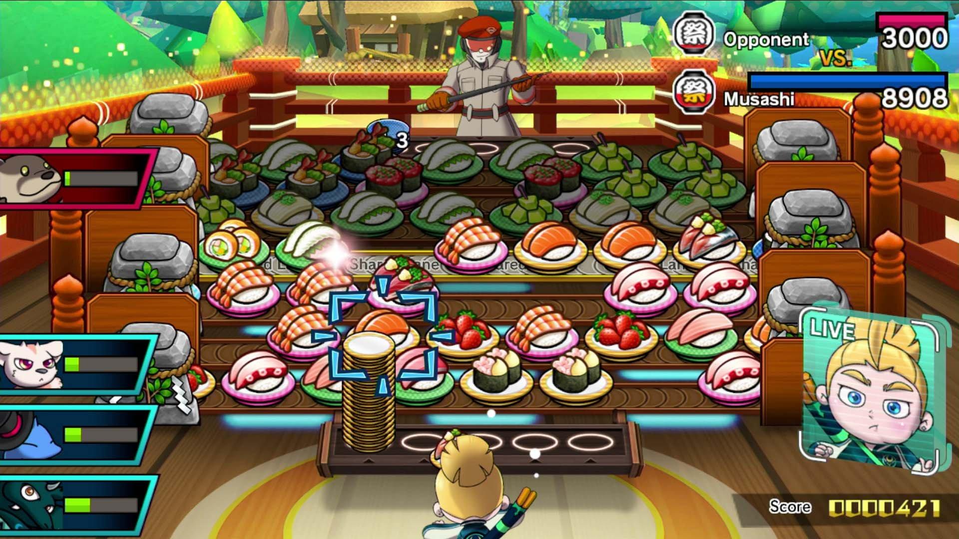 Sushi Striker: The Way of the Sushido - Nintendo 3DS - Image 4