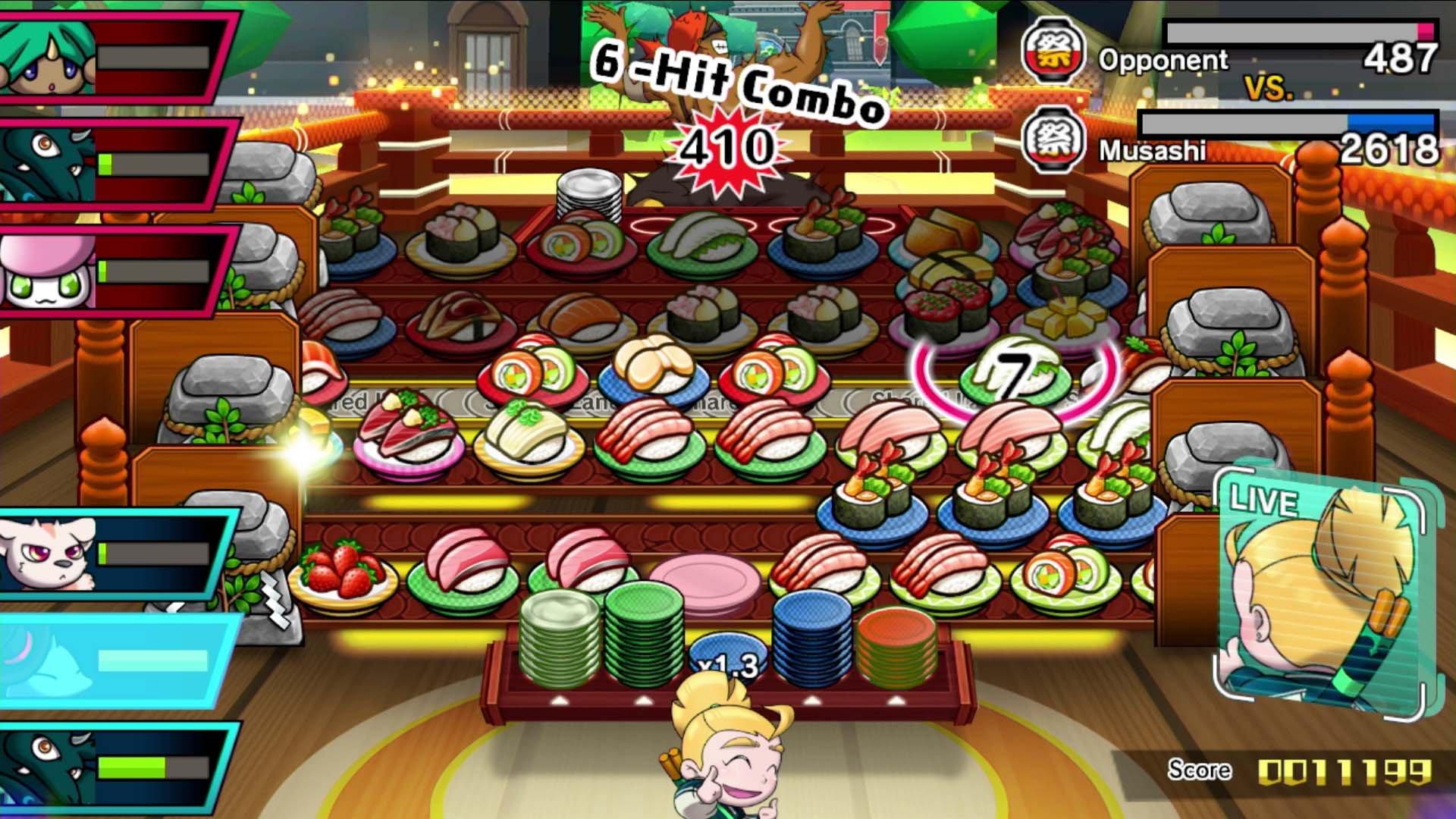 Sushi Striker: The Way of the Sushido - Nintendo 3DS - Image 6