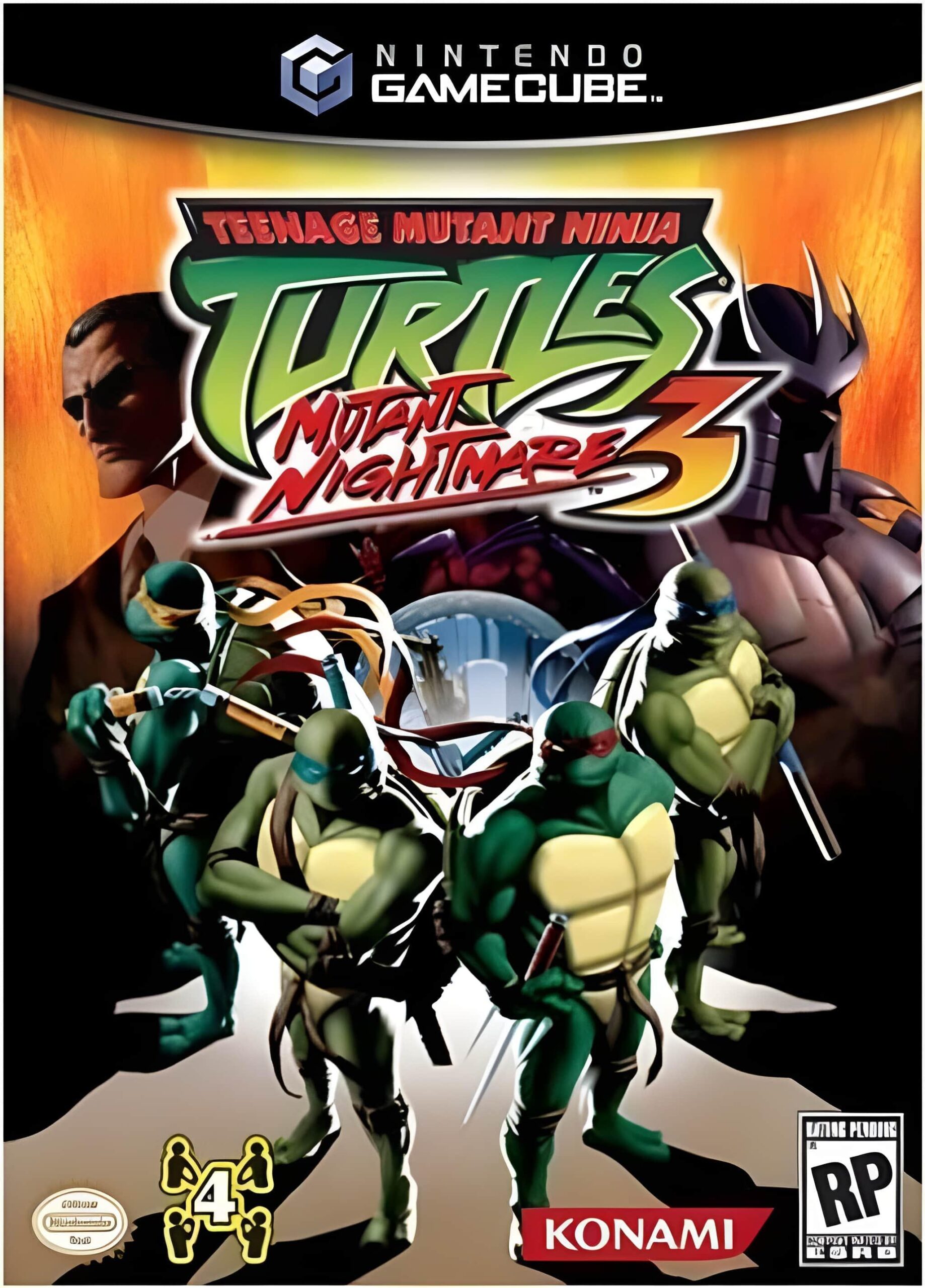 Teenage Mutant Ninja Turtles 3: Mutant Nightmare - GameCube