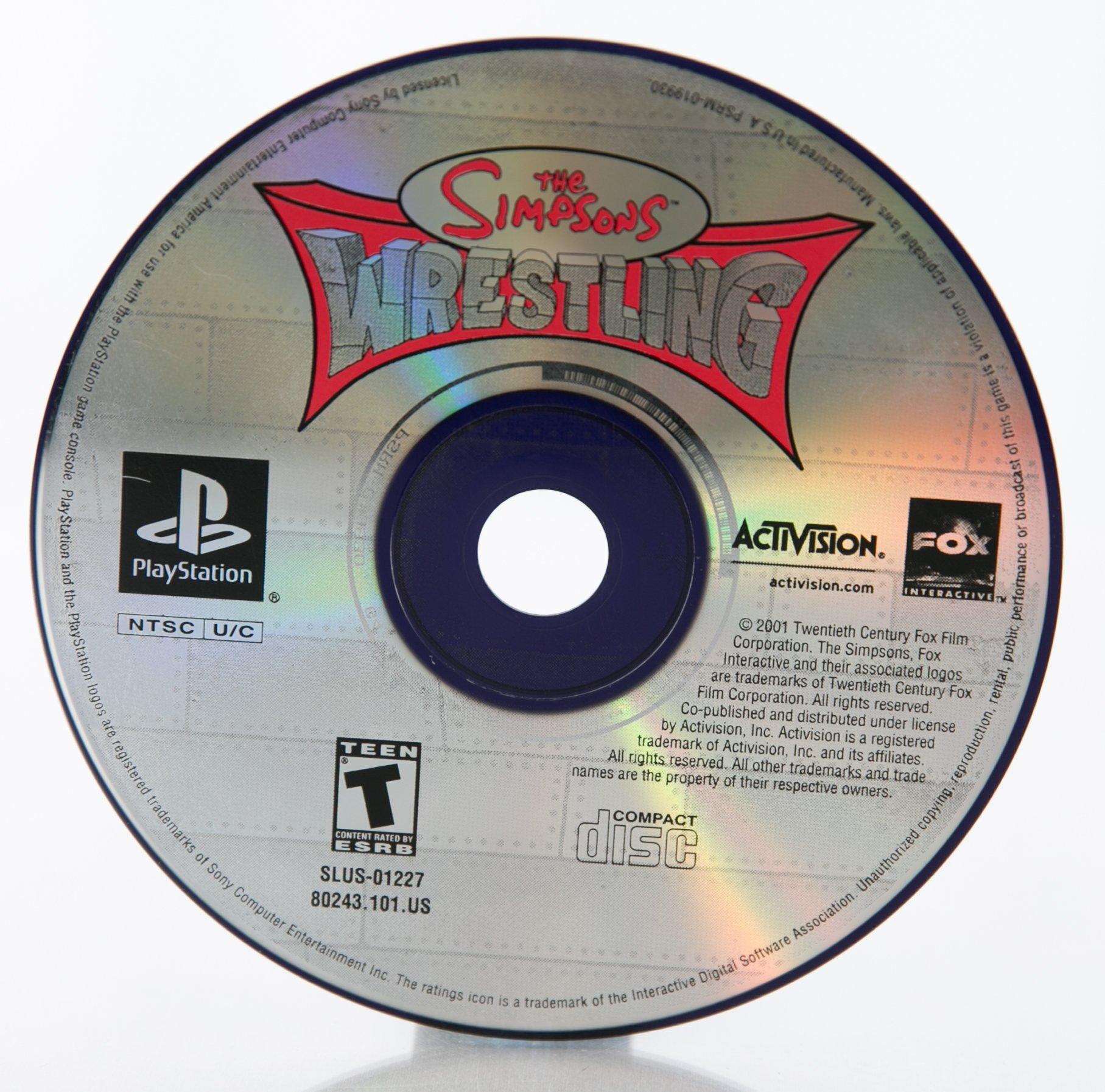 The Simpsons Wrestling - PlayStation 1
