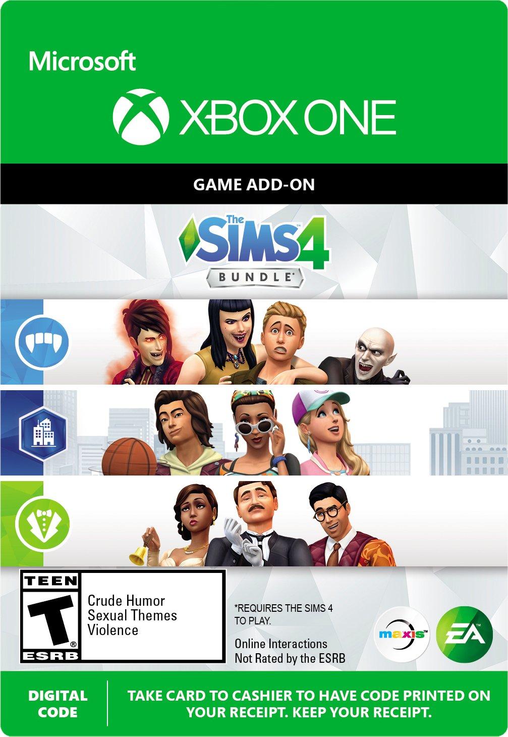 The Sims 4 DLC Bundle - Xbox One