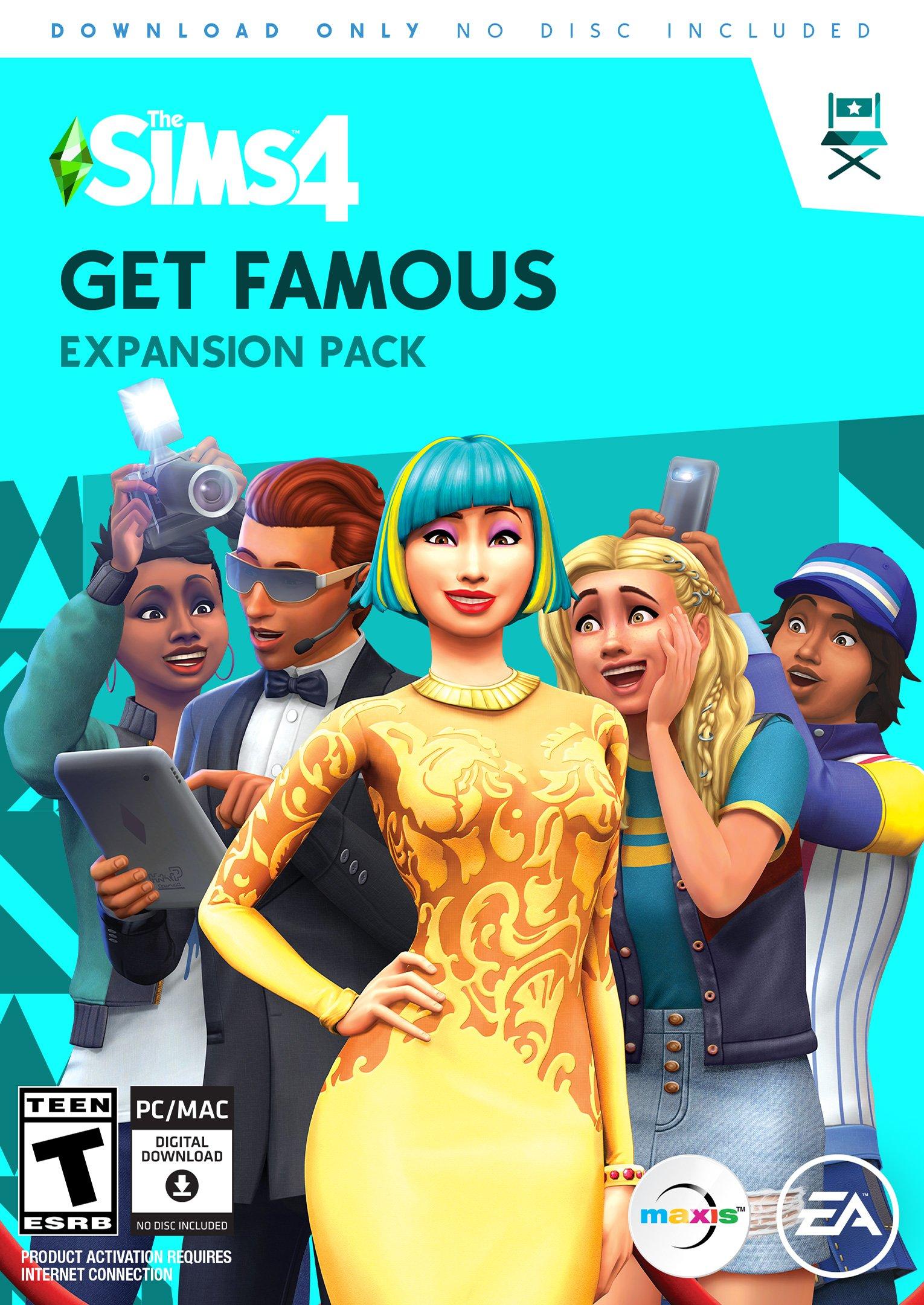 The Sims 4 Get Famous DLC - PC EA app