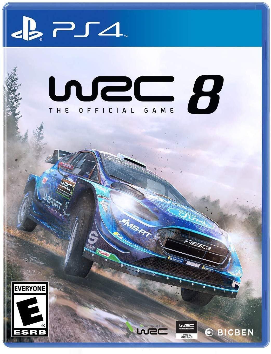 WRC 8 FIA World Rally Championship - PlayStation 4