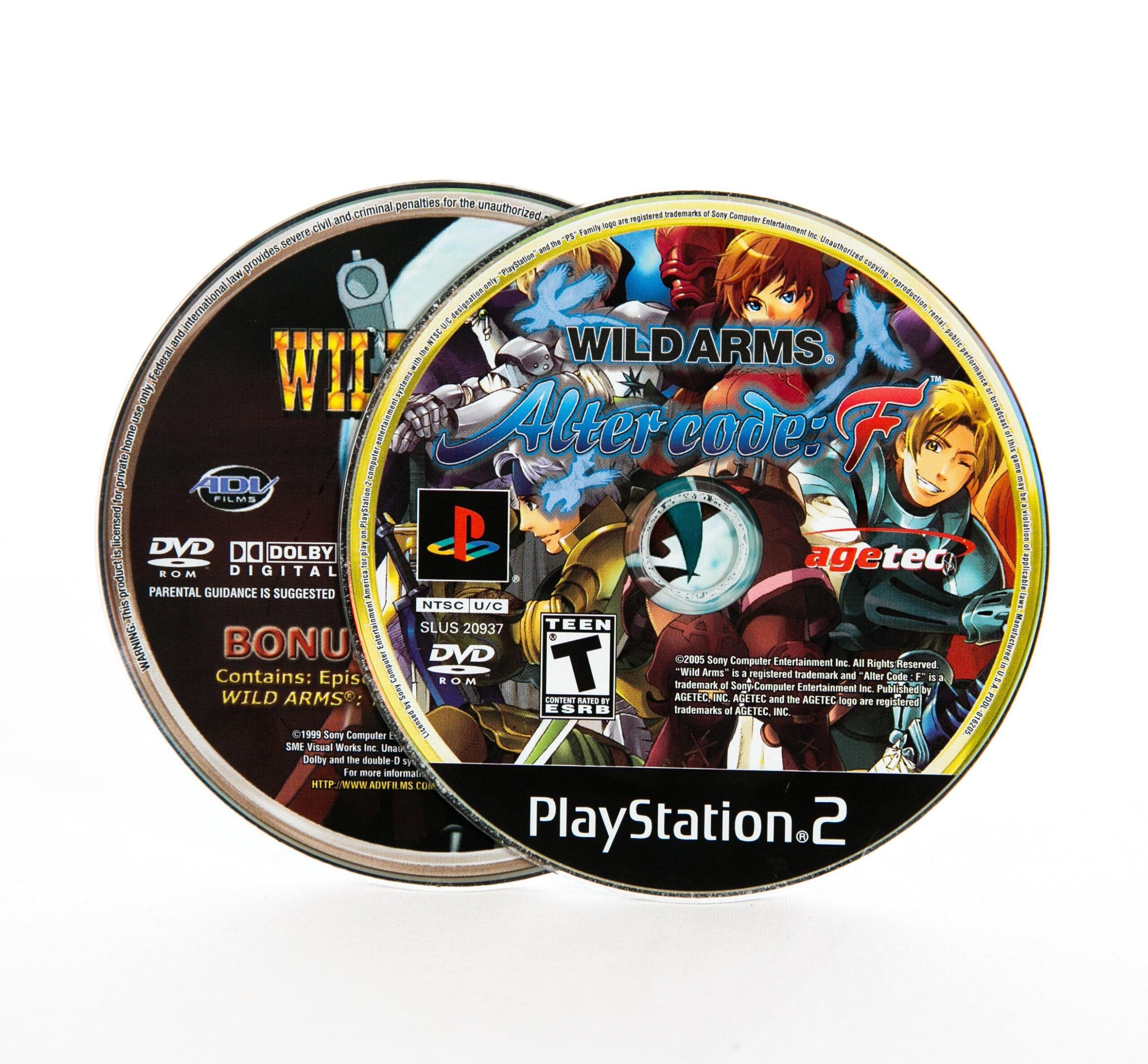 Wild Arms Alter Code: F - PlayStation 2