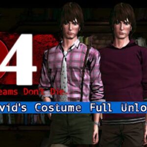 D4: Dark Dreams Don't Die - David's Costume Full Unlock Key