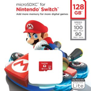 SanDisk microSDXC Card 128GB for Nintendo Switch