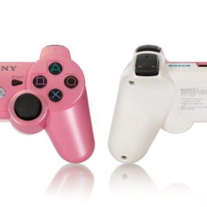 Sony DUALSHOCK 3 Recertified Custom Wireless Controller Pink and White